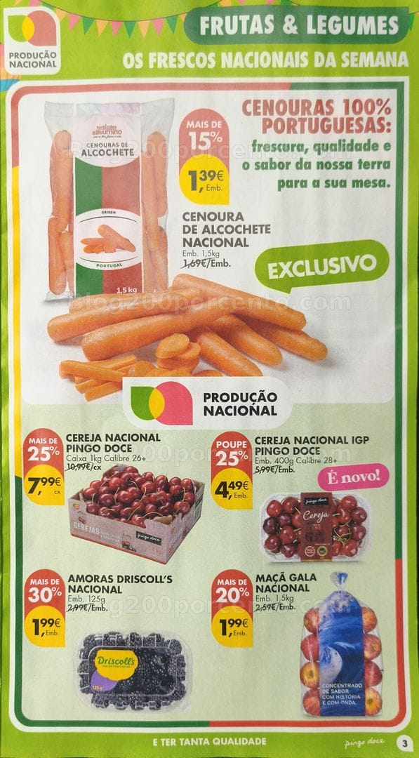Antevisão Folheto PINGO DOCE Promoções de 16 a 22 junho