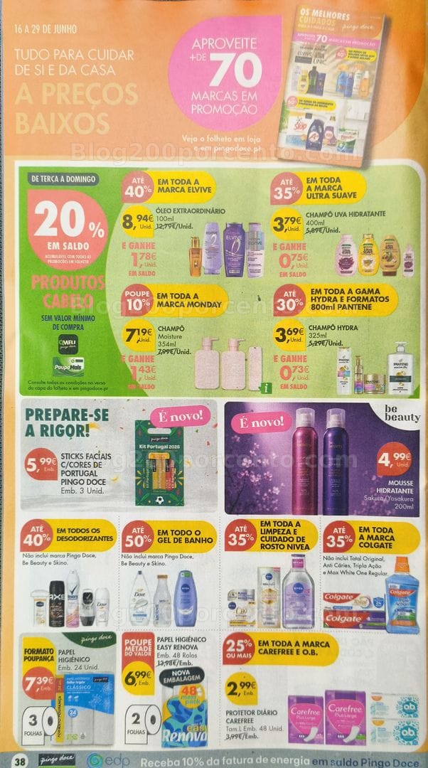 Antevisão Folheto PINGO DOCE Promoções de 16 a 22 junho