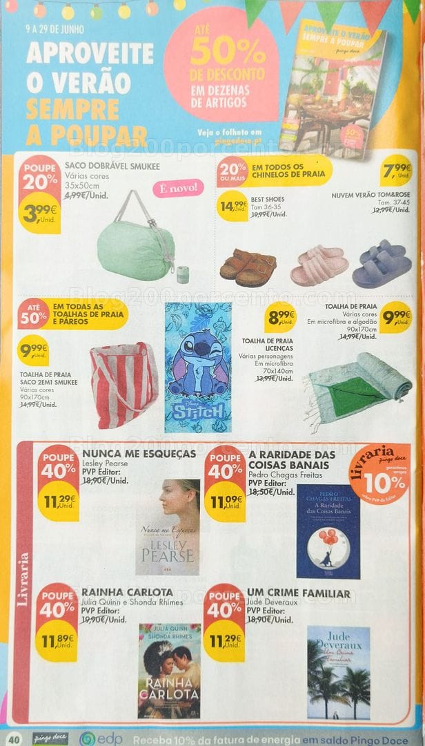 Antevisão Folheto PINGO DOCE Promoções de 16 a 22 junho