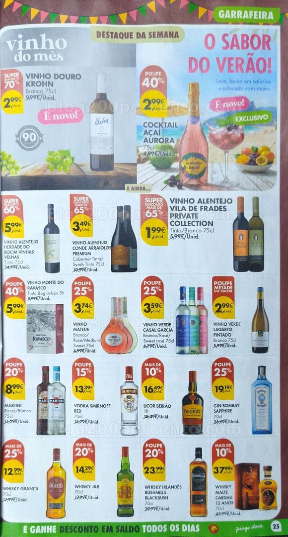 Antevisão Folheto PINGO DOCE Promoções de 23 a 29 junho