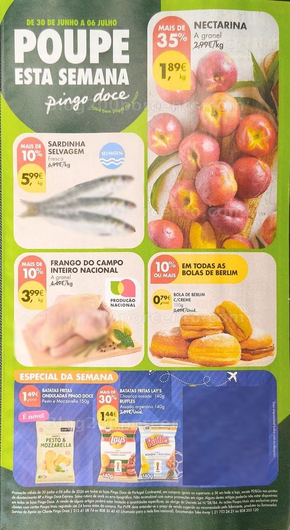 Antevisão Folheto PINGO DOCE Promoções de 30 junho a 6 julho