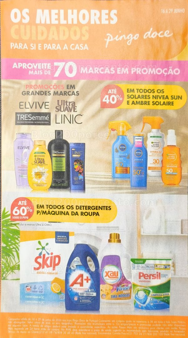 Antevisão Folheto PINGO DOCE Especial Higiene e Limpeza Promoções de 16 a 29 junho