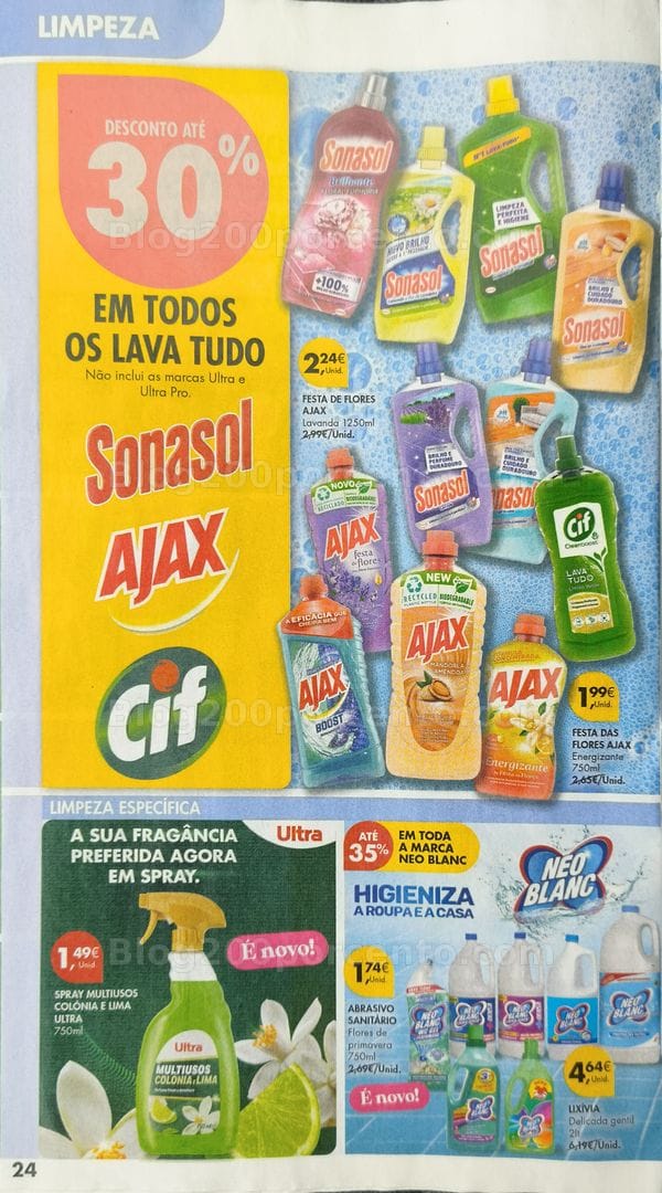 Antevisão Folheto PINGO DOCE Especial Higiene e Limpeza Promoções de 16 a 29 junho