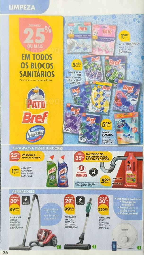 Antevisão Folheto PINGO DOCE Especial Higiene e Limpeza Promoções de 16 a 29 junho