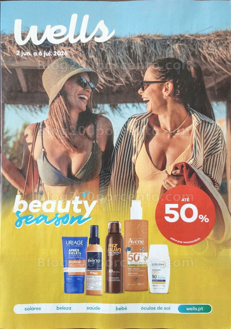 Antevisão Folheto WELLS Verão Promoções até 6 julho