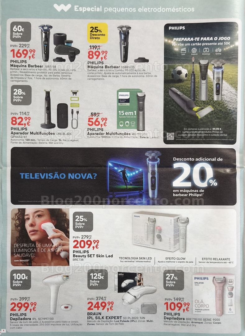 Antevisão Folheto WORTEN Promoções de 4 a 8 junho
