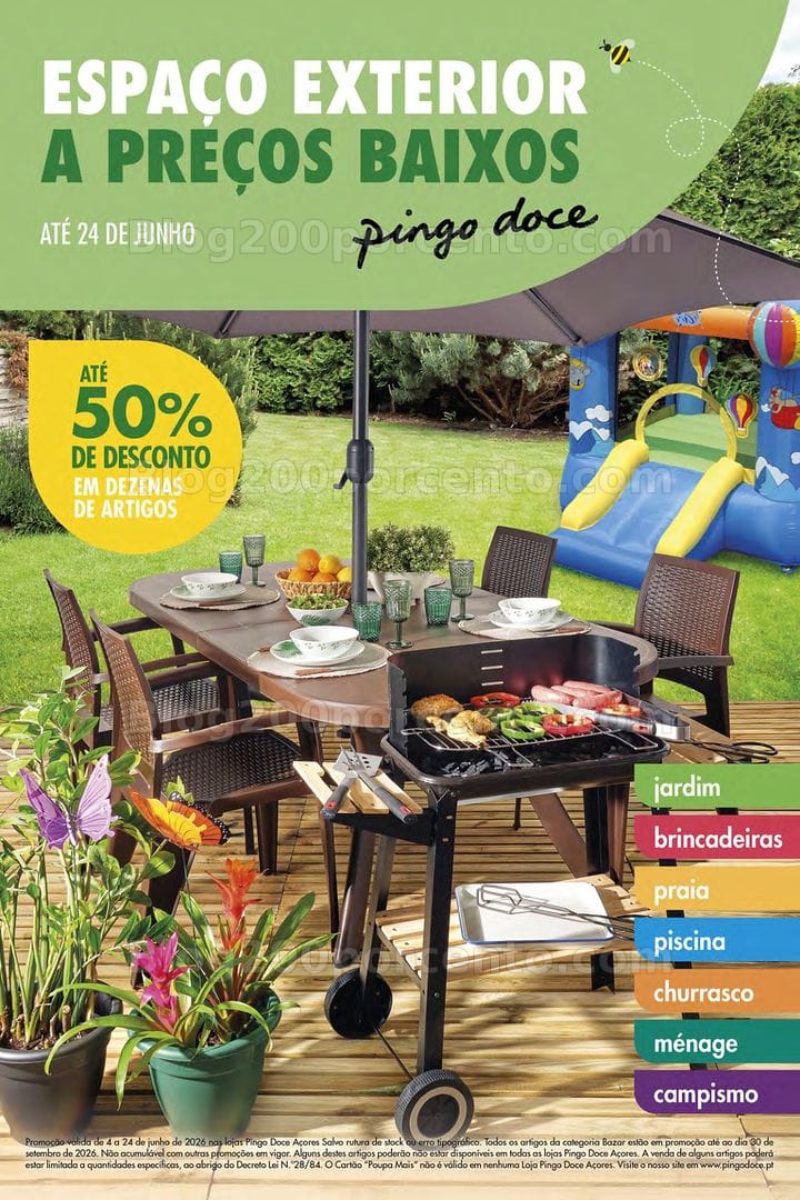 Antevisão Folheto PINGO DOCE Bazar Açores Promoções até 24 junho