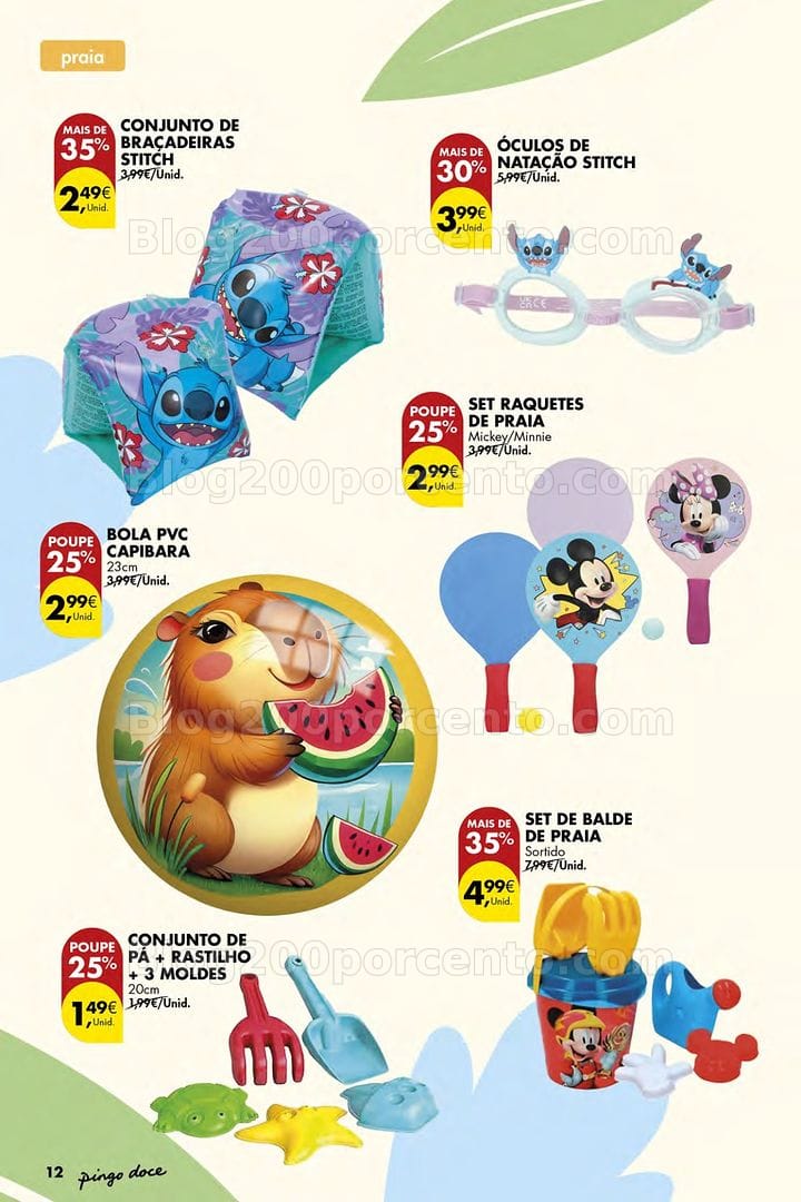 Antevisão Folheto PINGO DOCE Bazar Açores Promoções até 24 junho