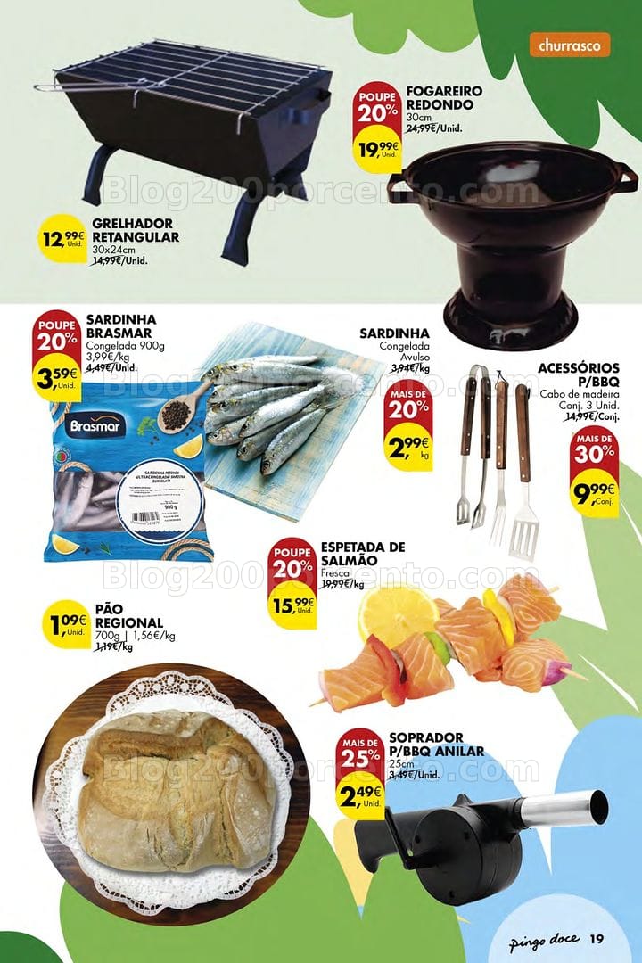 Antevisão Folheto PINGO DOCE Bazar Açores Promoções até 24 junho
