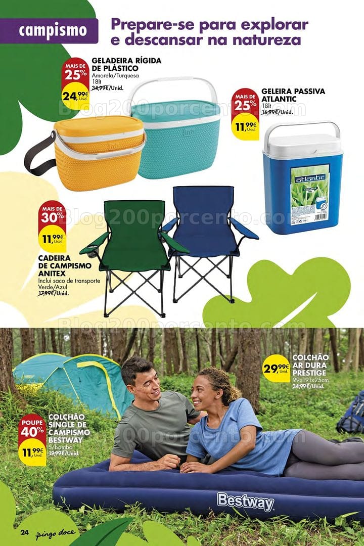 Antevisão Folheto PINGO DOCE Bazar Açores Promoções até 24 junho
