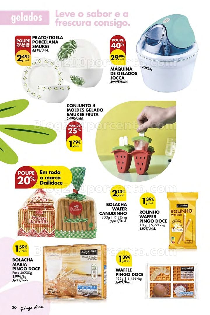 Antevisão Folheto PINGO DOCE Bazar Açores Promoções até 24 junho