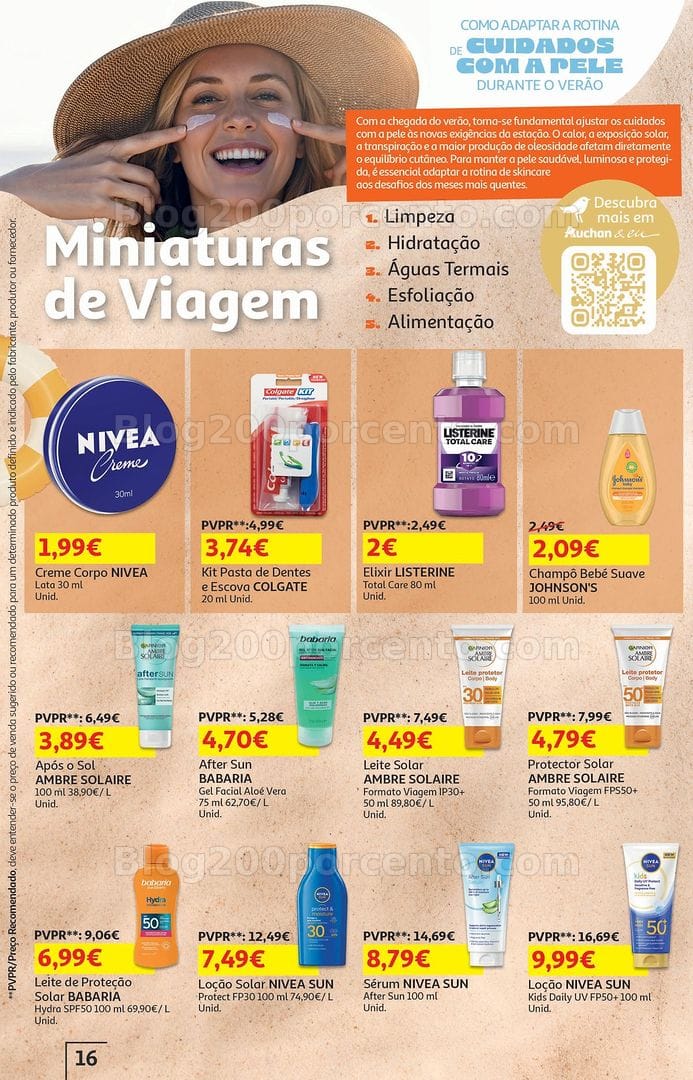 Antevisão Folheto AUCHAN Promoções de 16 junho a 6 julho