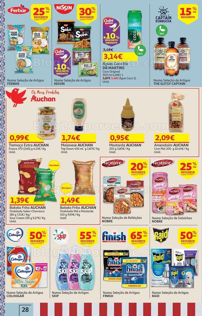 Antevisão Folheto AUCHAN Promoções de 16 junho a 6 julho