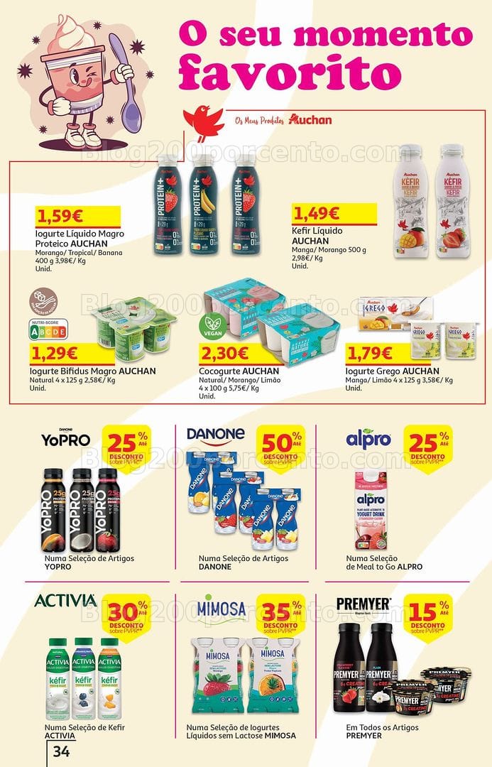 Antevisão Folheto AUCHAN Promoções de 16 junho a 6 julho
