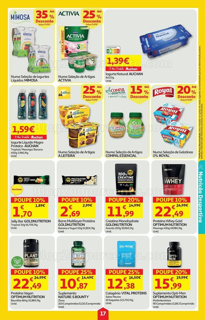 Antevisão Folheto AUCHAN Super Promoções de 4 a 10 junho