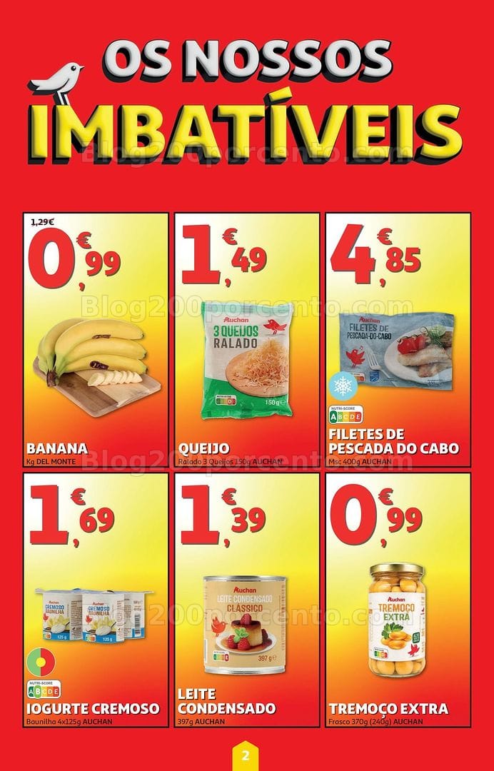 Antevisão Folheto AUCHAN Super Promoções de 4 a 10 junho