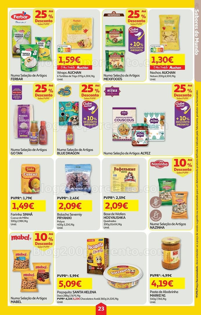 Antevisão Folheto AUCHAN Super Promoções de 4 a 10 junho