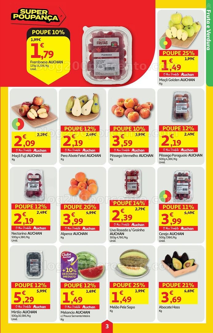 Antevisão Folheto AUCHAN Super Promoções de 4 a 10 junho