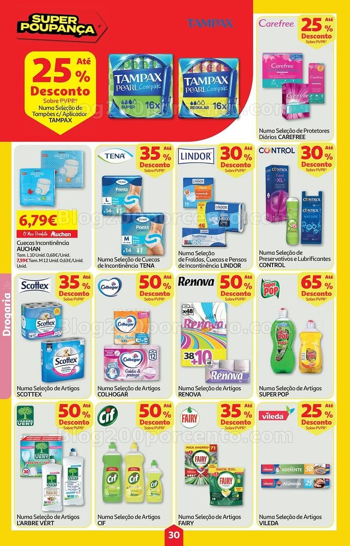 Antevisão Folheto AUCHAN Super Promoções de 4 a 10 junho