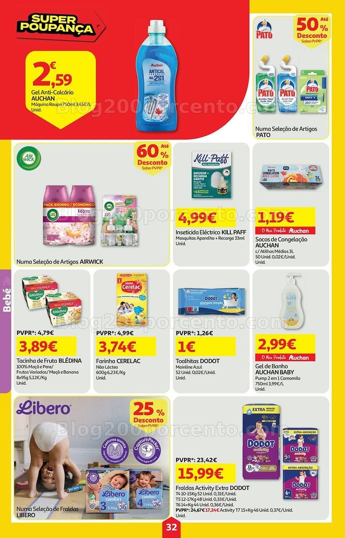 Antevisão Folheto AUCHAN Super Promoções de 4 a 10 junho