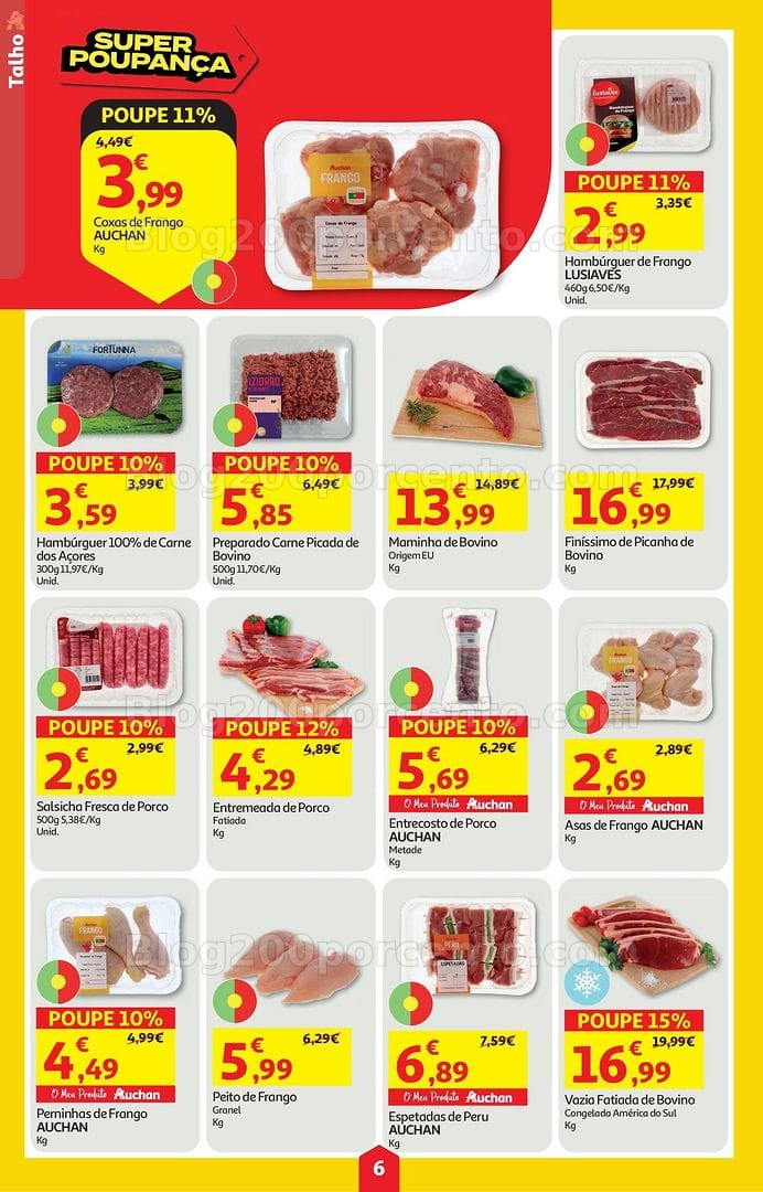 Antevisão Folheto AUCHAN Super Promoções de 4 a 10 junho