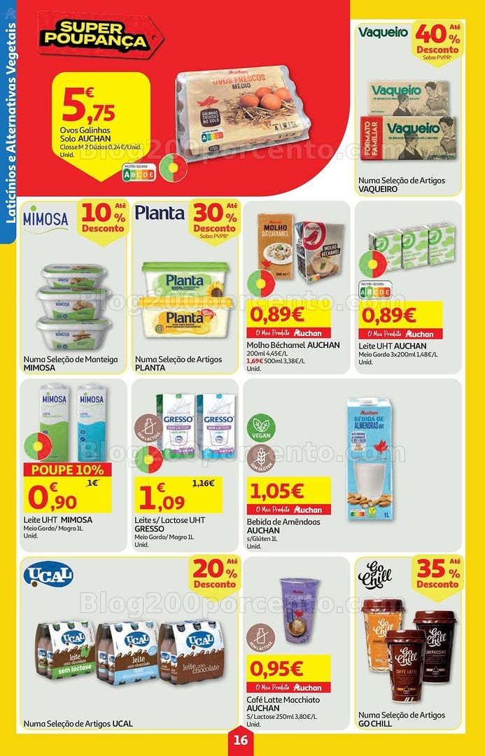 Antevisão Folheto AUCHAN Super Poupança Promoções de 11 a 17 junho