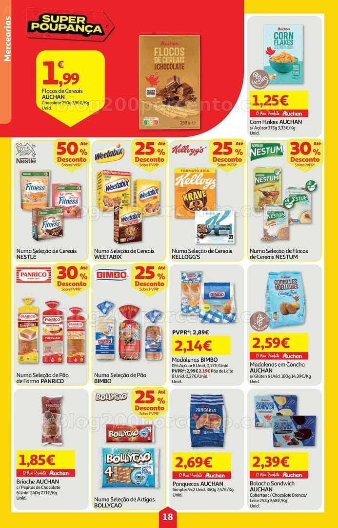 Antevisão Folheto AUCHAN Super Poupança Promoções de 11 a 17 junho