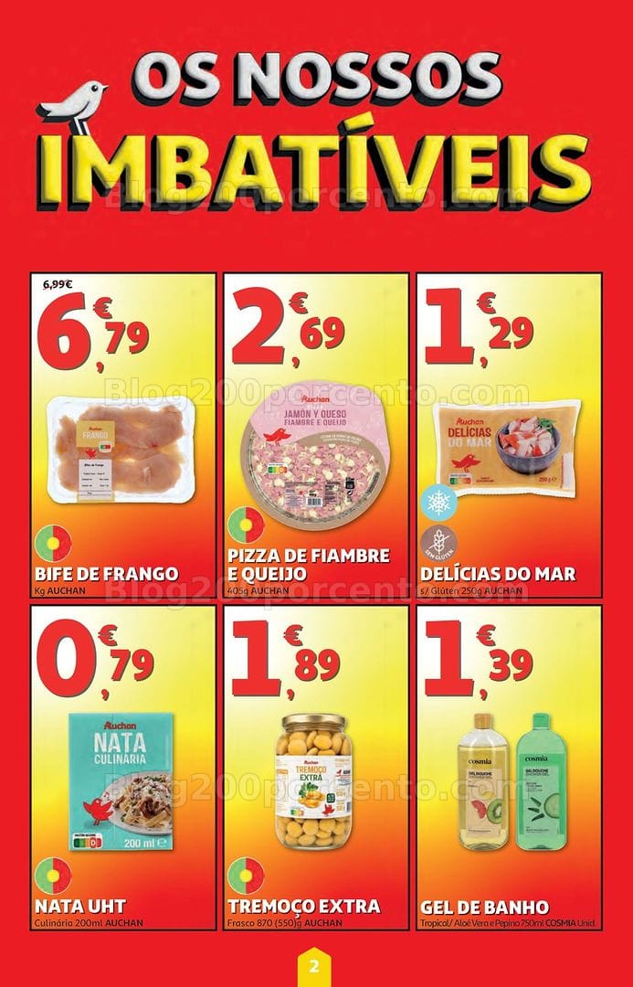 Antevisão Folheto AUCHAN Super Poupança Promoções de 11 a 17 junho