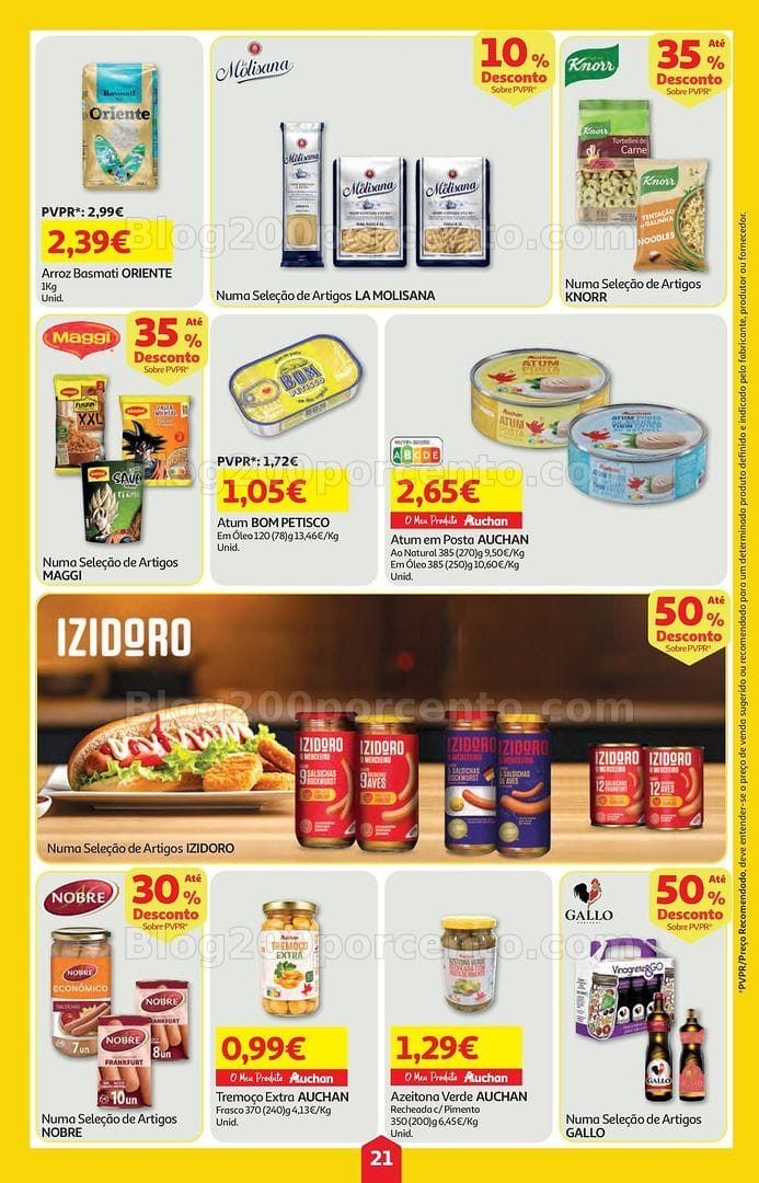 Antevisão Folheto AUCHAN Super Poupança Promoções de 11 a 17 junho