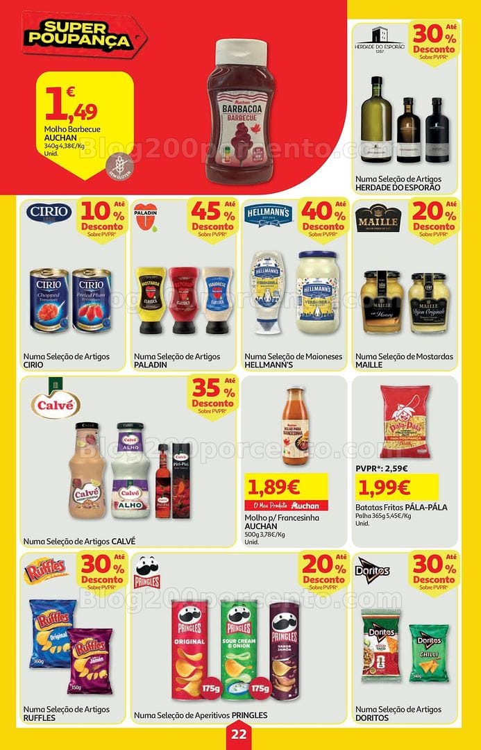 Antevisão Folheto AUCHAN Super Poupança Promoções de 11 a 17 junho