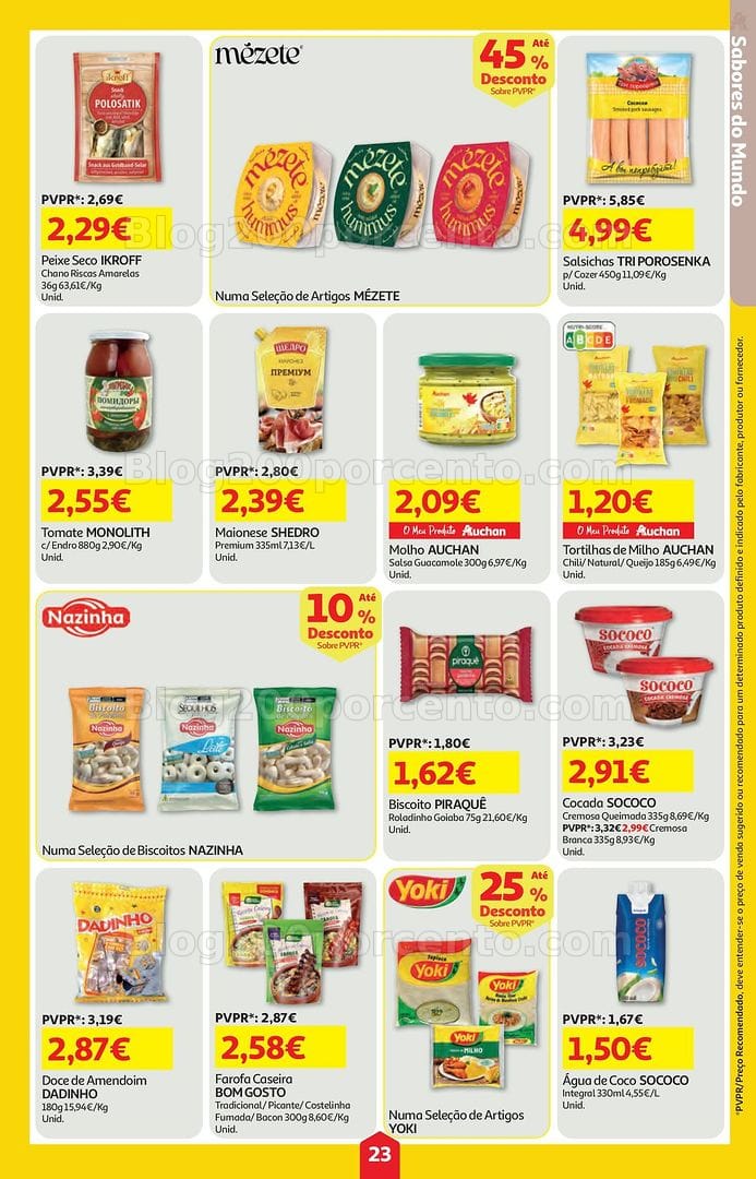 Antevisão Folheto AUCHAN Super Poupança Promoções de 11 a 17 junho