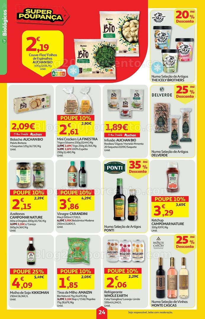 Antevisão Folheto AUCHAN Super Poupança Promoções de 11 a 17 junho