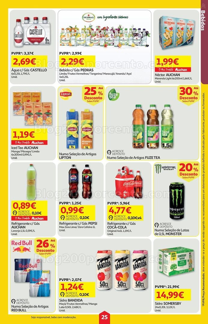 Antevisão Folheto AUCHAN Super Poupança Promoções de 11 a 17 junho