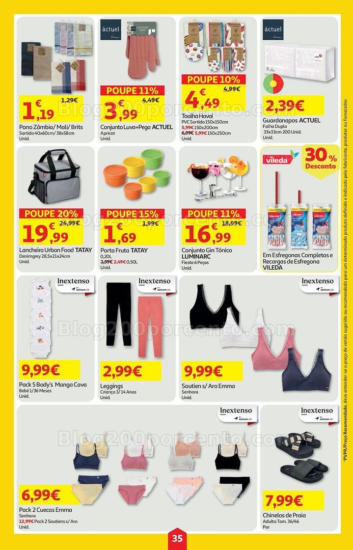 Antevisão Folheto AUCHAN Super Poupança Promoções de 11 a 17 junho