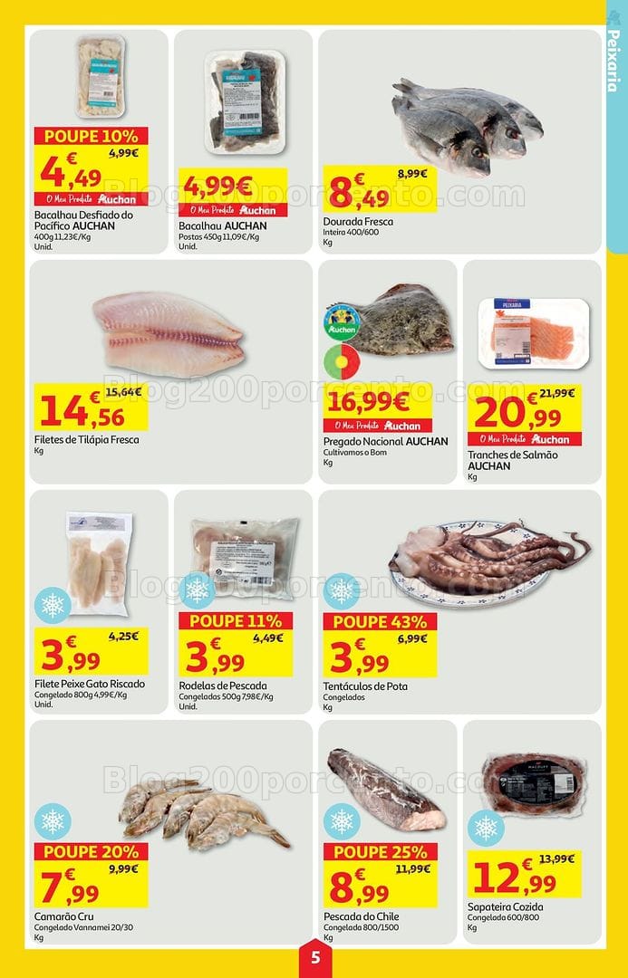 Antevisão Folheto AUCHAN Super Poupança Promoções de 11 a 17 junho