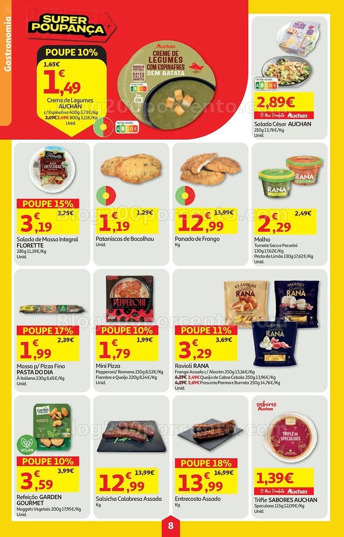 Antevisão Folheto AUCHAN Super Poupança Promoções de 11 a 17 junho