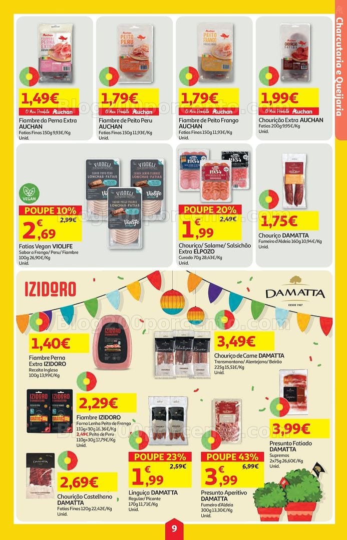 Antevisão Folheto AUCHAN Super Poupança Promoções de 11 a 17 junho