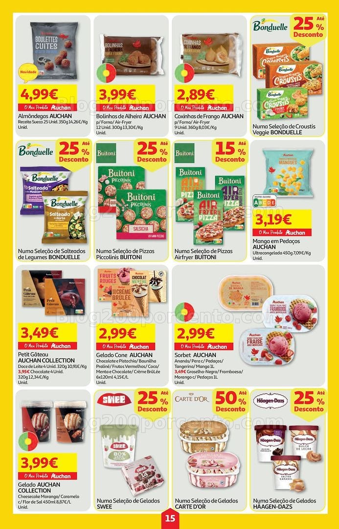 Antevisão Folheto AUCHAN Super Promoções de 18 a 24 junho