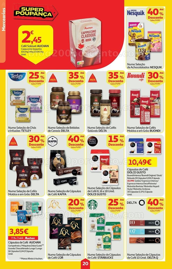 Antevisão Folheto AUCHAN Super Promoções de 18 a 24 junho