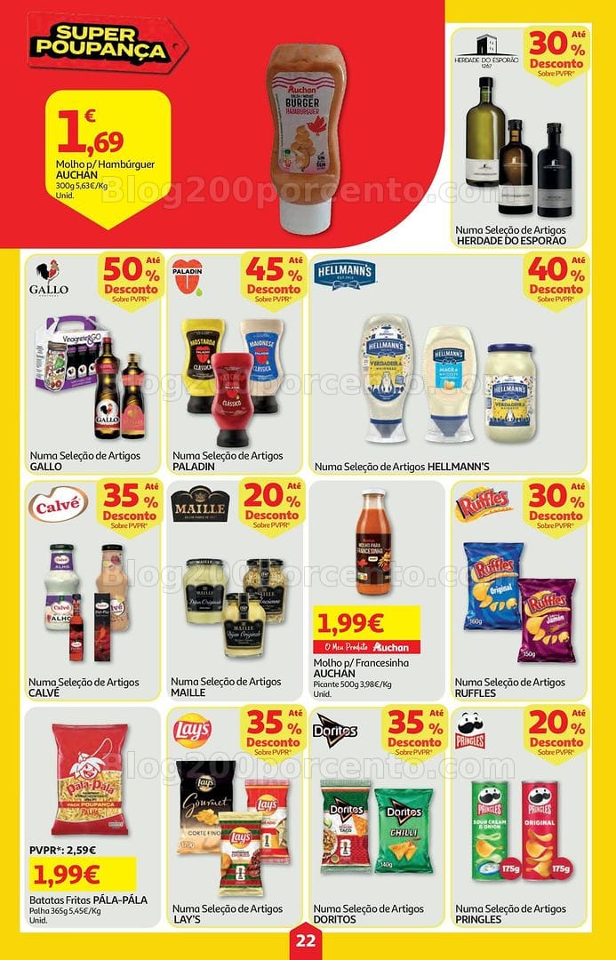 Antevisão Folheto AUCHAN Super Promoções de 18 a 24 junho