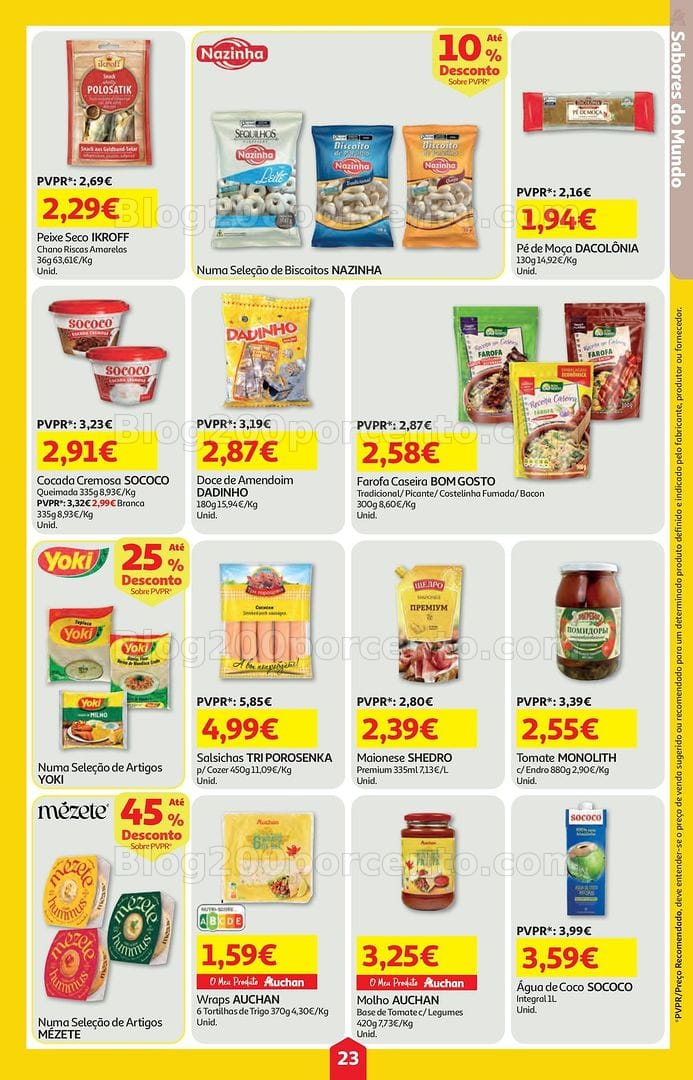 Antevisão Folheto AUCHAN Super Promoções de 18 a 24 junho