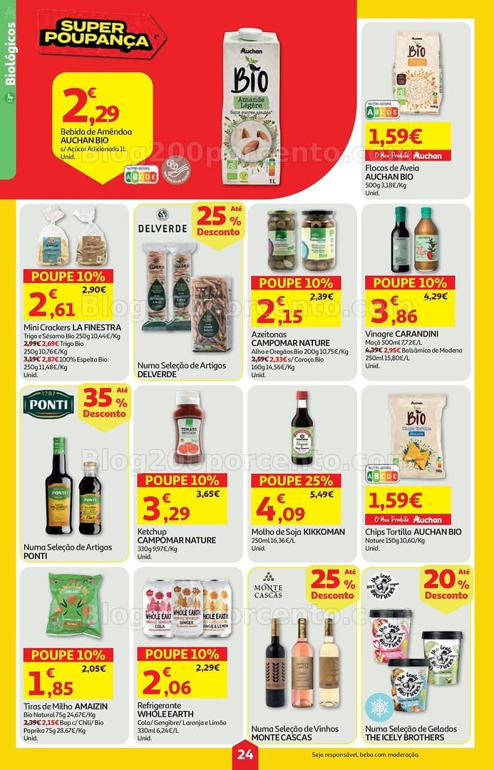 Antevisão Folheto AUCHAN Super Promoções de 18 a 24 junho