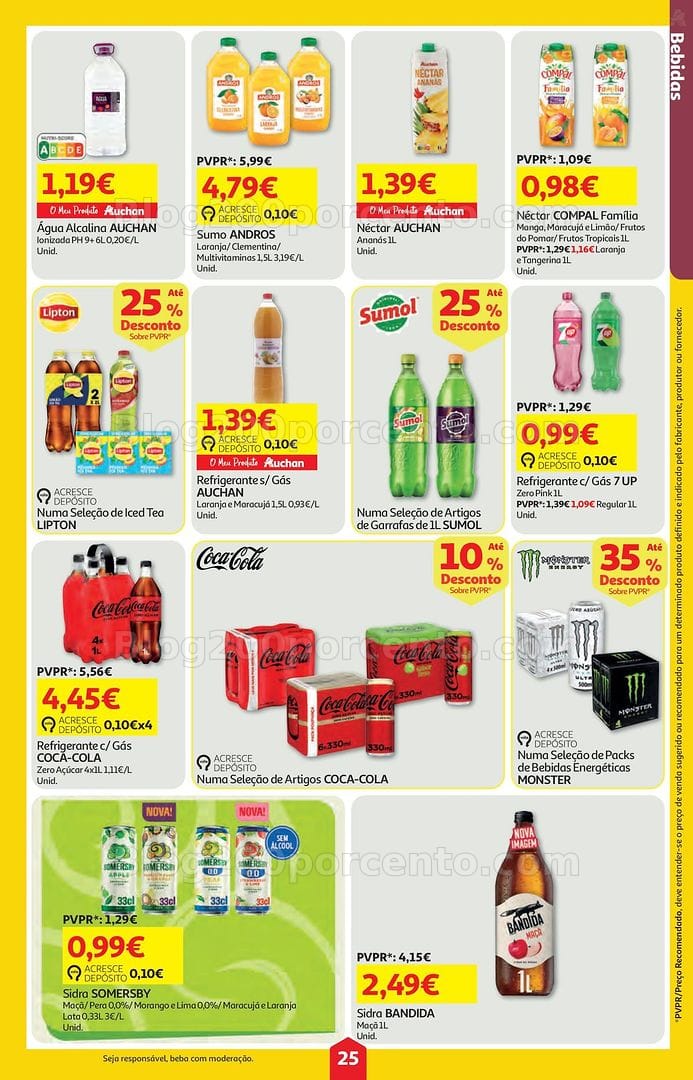 Antevisão Folheto AUCHAN Super Promoções de 18 a 24 junho