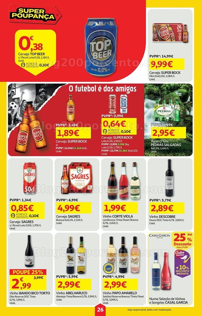 Antevisão Folheto AUCHAN Super Promoções de 18 a 24 junho