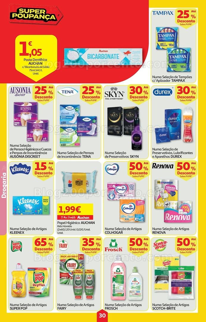 Antevisão Folheto AUCHAN Super Promoções de 18 a 24 junho