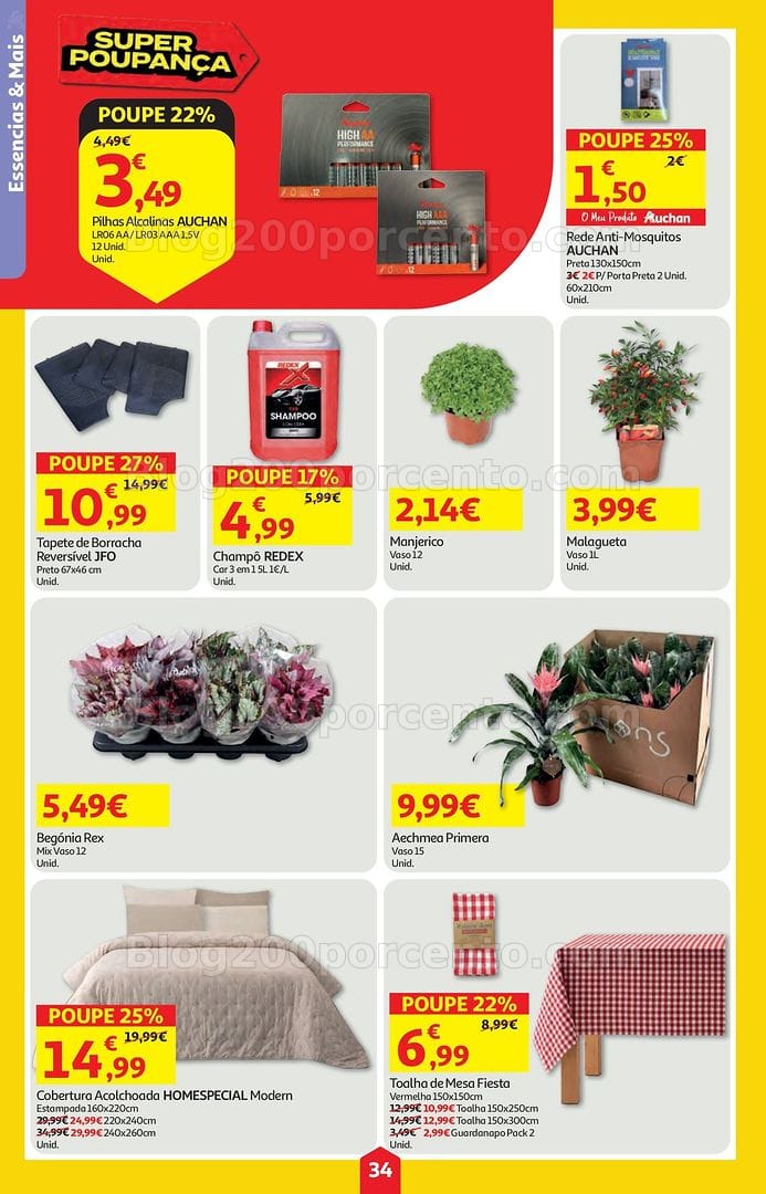 Antevisão Folheto AUCHAN Super Promoções de 18 a 24 junho