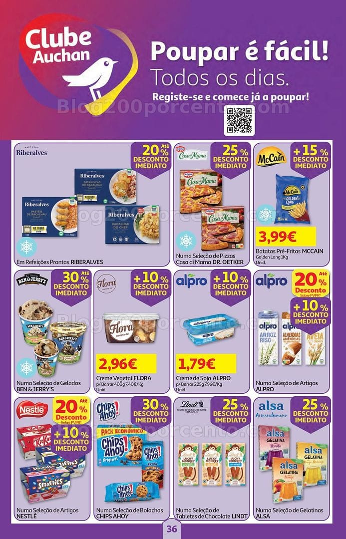 Antevisão Folheto AUCHAN Super Promoções de 18 a 24 junho
