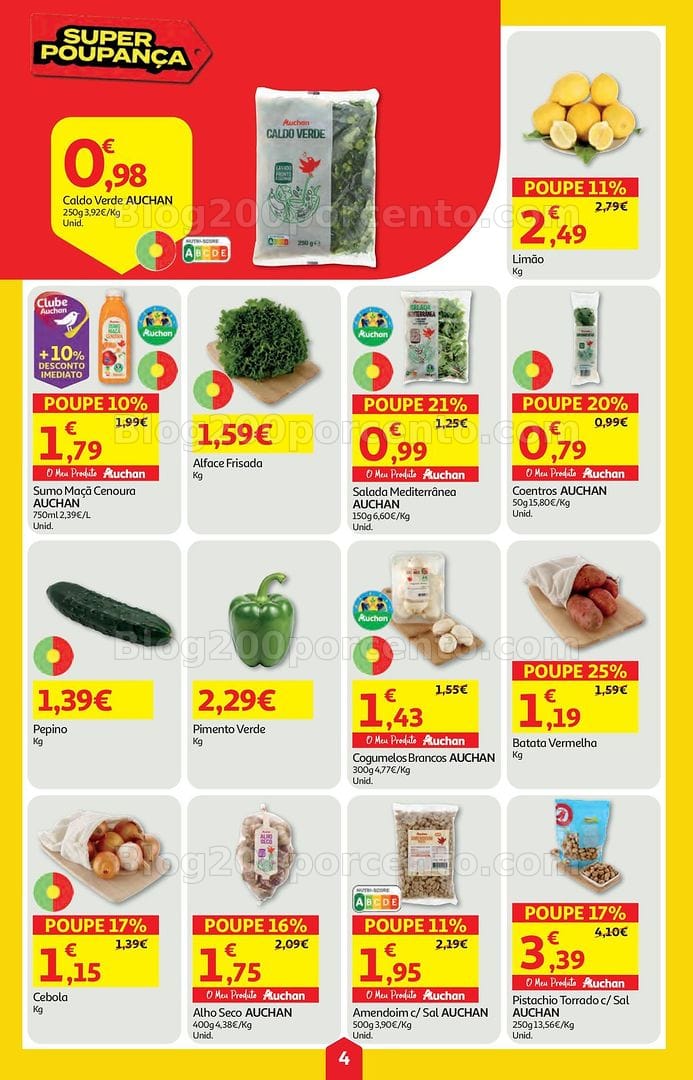 Antevisão Folheto AUCHAN Super Promoções de 18 a 24 junho