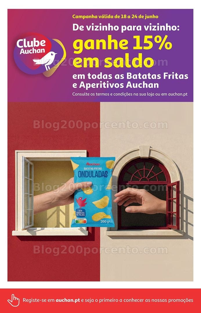 Antevisão Folheto AUCHAN Super Promoções de 18 a 24 junho