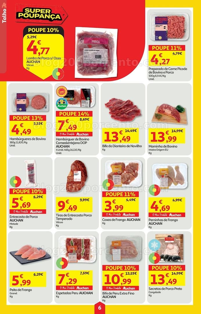 Antevisão Folheto AUCHAN Super Promoções de 18 a 24 junho